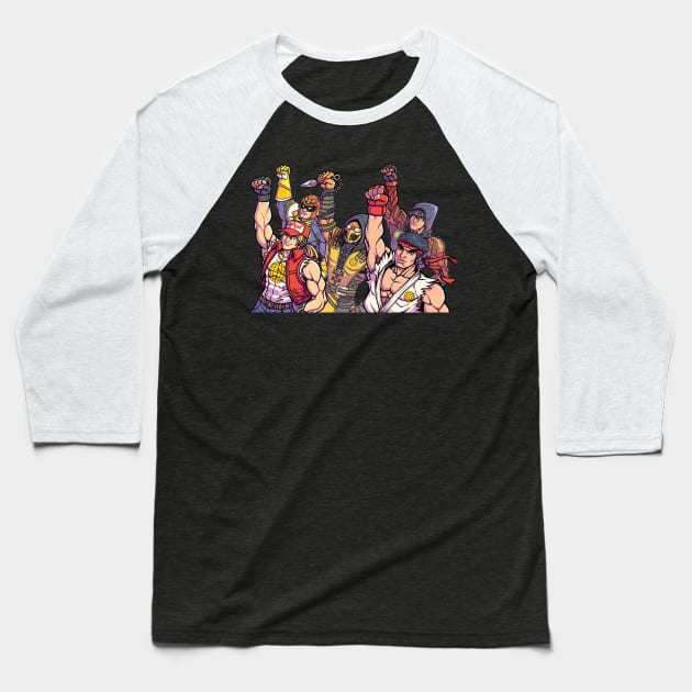 The Fightateers Baseball T-Shirt by OfCourse